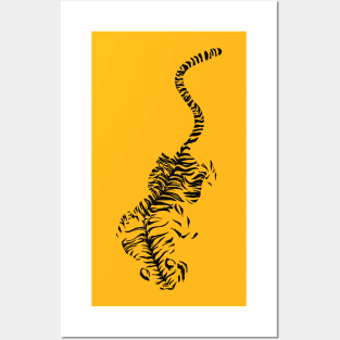 Tiger Fury Posters and Art